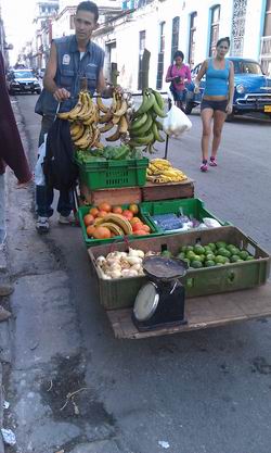 продавец фруктов