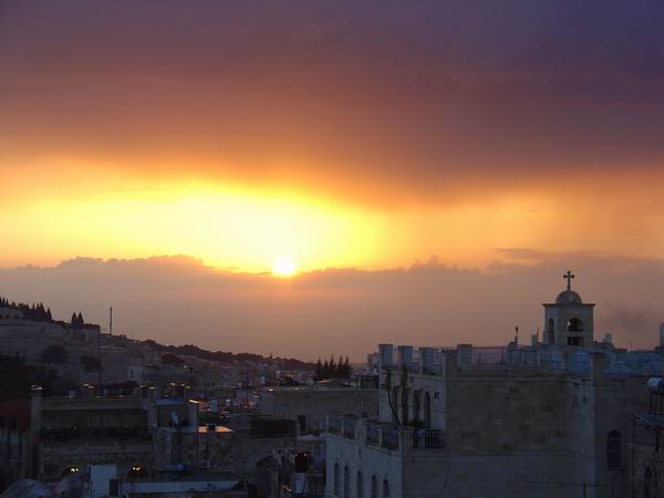 Утро над Иерусалимом