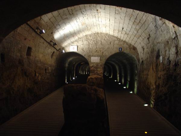 подземный ход в Акко
