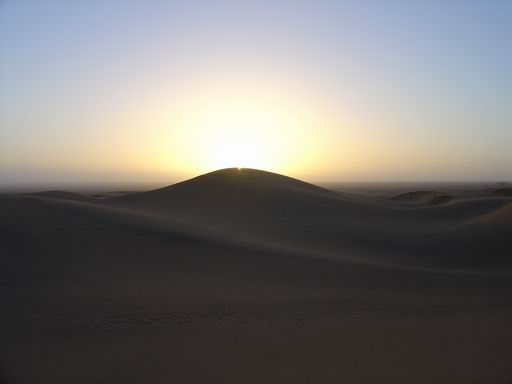 идеальное утро (пустыня Намиб)
